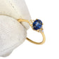Dijamantni prsten sa safirom 0,98 ct.