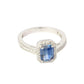 Dijamantni prsten sa safirom 1,37 ct.