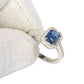 Dijamantni prsten sa safirom 1,37 ct.