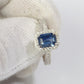 Dijamantni prsten sa safirom 1,37 ct.