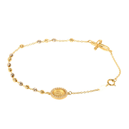 Zlatna narukvica krunica