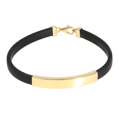 Zlatna narukvica kaučuk