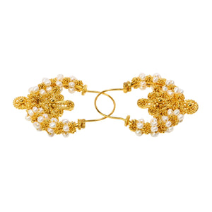 Zlatne naušnice splitske s biserima