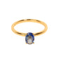 Zlatni prsten sa safirom 0.86 ct.