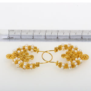 Zlatne naušnice splitske s biserima