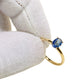 Zlatni prsten sa safirom 0.86 ct.