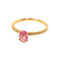 Dijamantni prsten sa safirom 0,84 ct