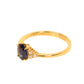 Dijamantni prsten sa safirom 0,82 ct