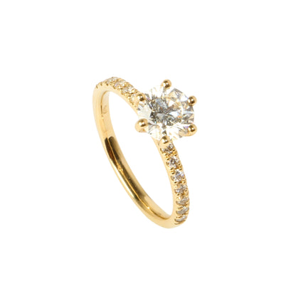 Dijamantni prsten 1,57 ct.