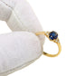 Dijamantni prsten sa safirom 0,82 ct