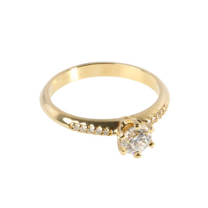 Dijamantni prsten 0,55 ct