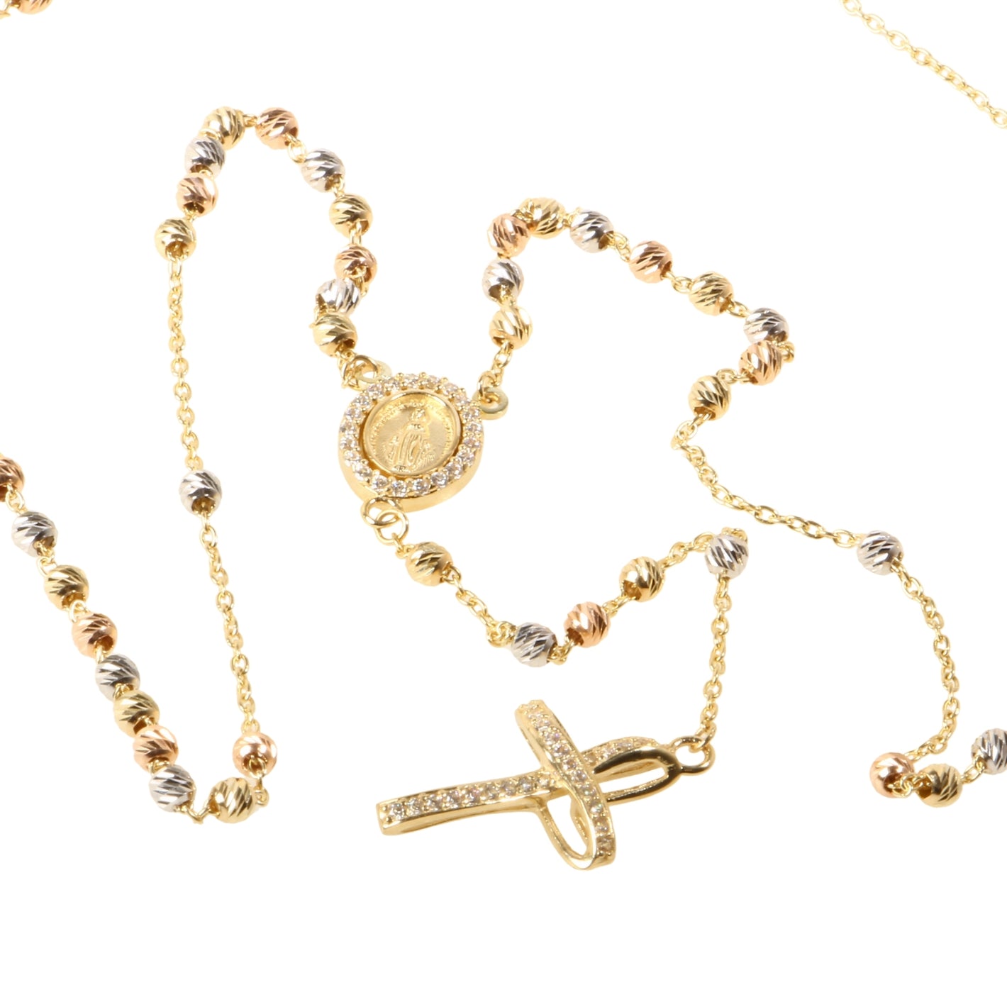 Zlatna krunica ogrlica