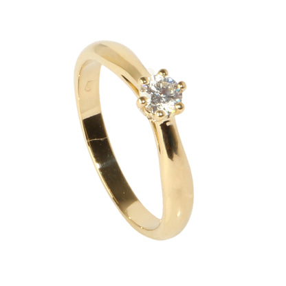 Dijamantni prsten 0,24 ct.