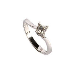 Dijamantni prsten 0,31 ct